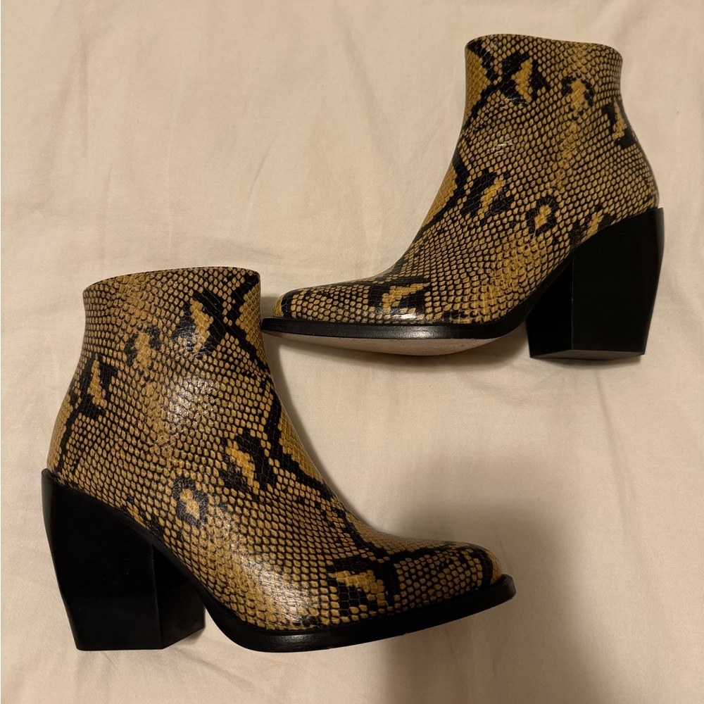 Chloe snakeskin Rylee boots